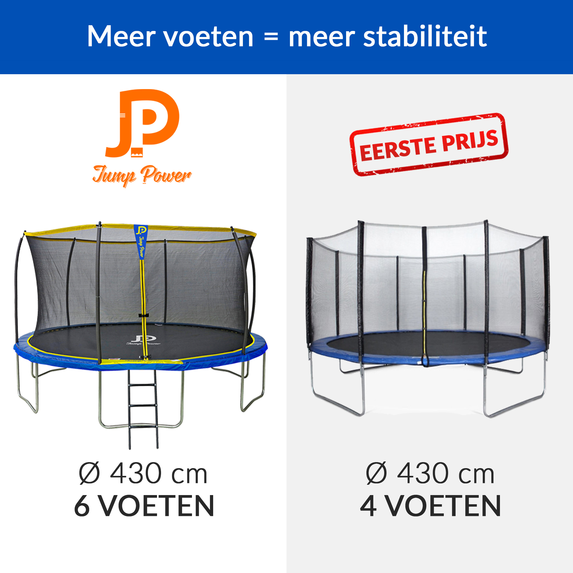 tente intégrale trampoline topflex